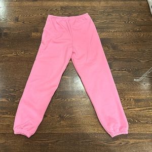 NWT pink skims sweatpants